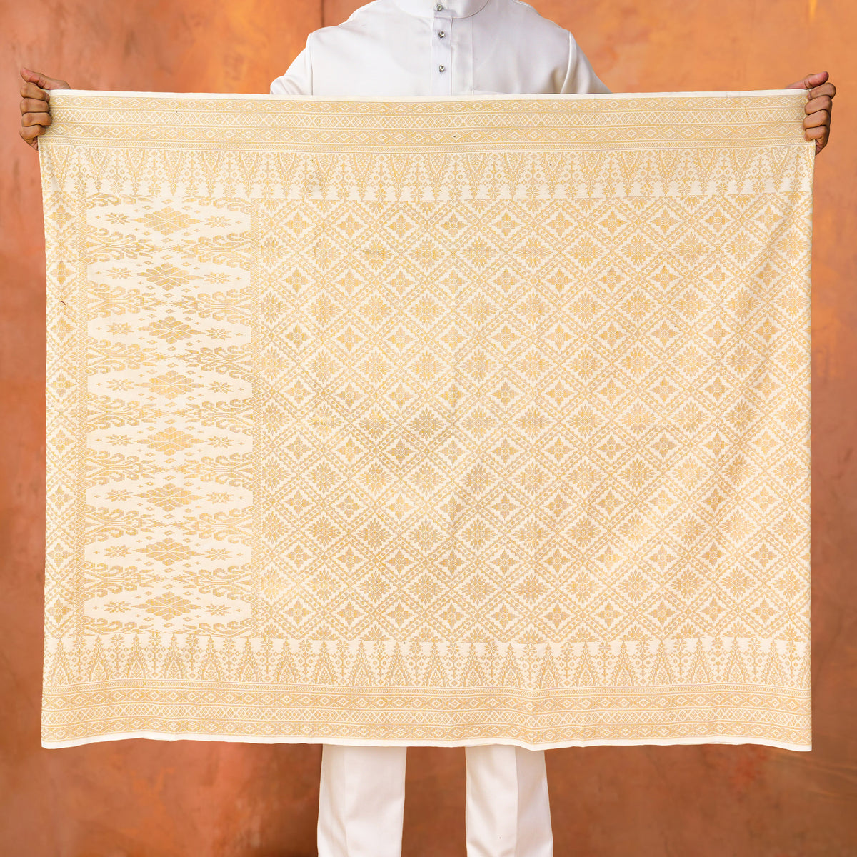 OFF WHITE GOLD - Mix | Dato' Handmade (2.5 Meter)