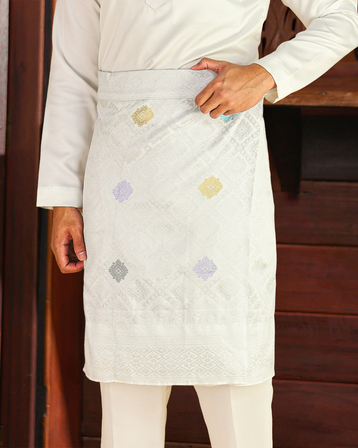 MALEEQ INSTANT | White Silver Mix - Handmade