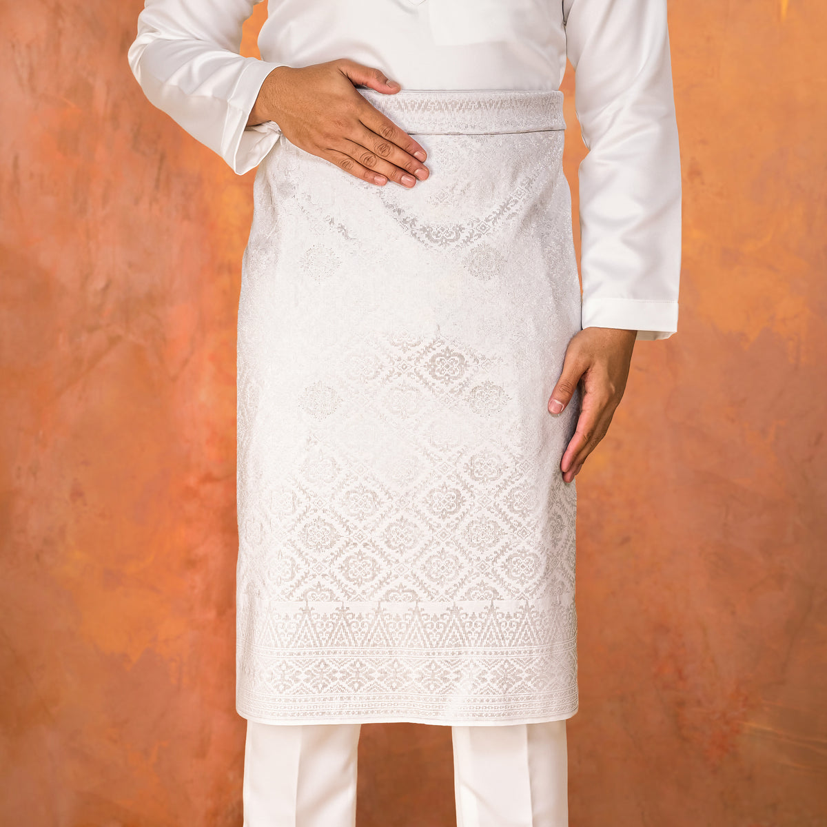 OFF WHITE SILVER | Dato' Handmade (DT153)
