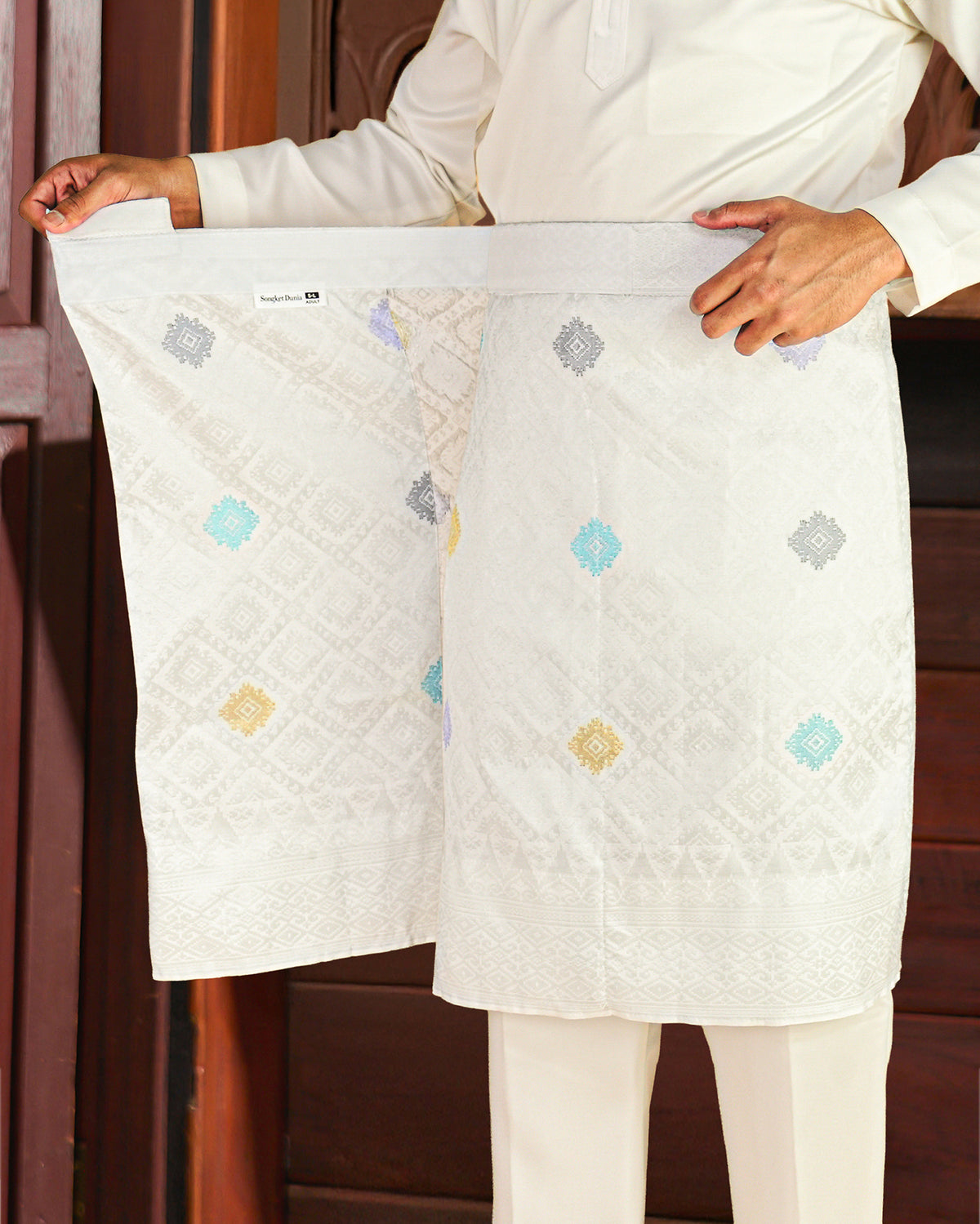 MALEEQ INSTANT | White Silver Mix - Handmade