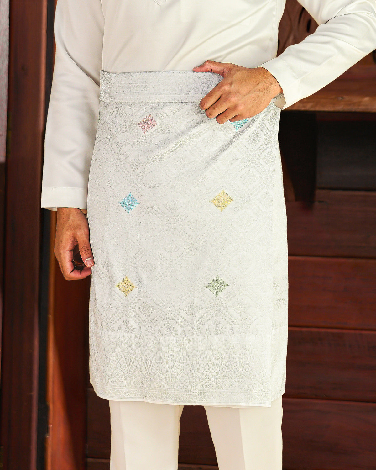 MALEEQ INSTANT | White Silver Mix - Handmade