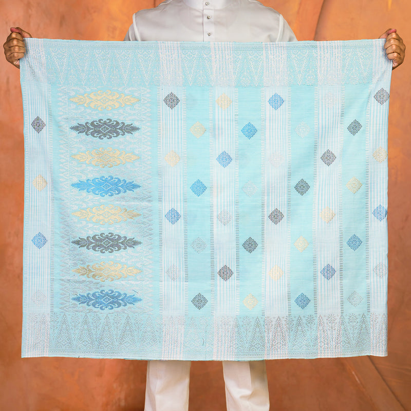 OFF WHITE SILVER - TURQUOISE | Exclusive Handmade