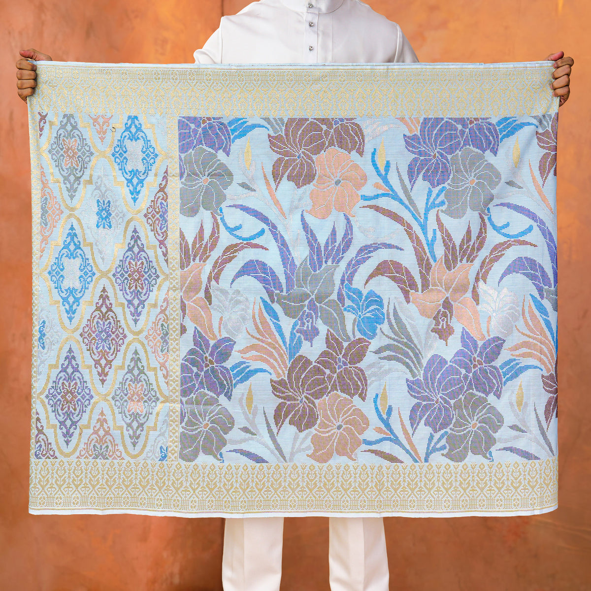 BLUE GOLD - MIX | Royal Handmade (2.5 Meter)