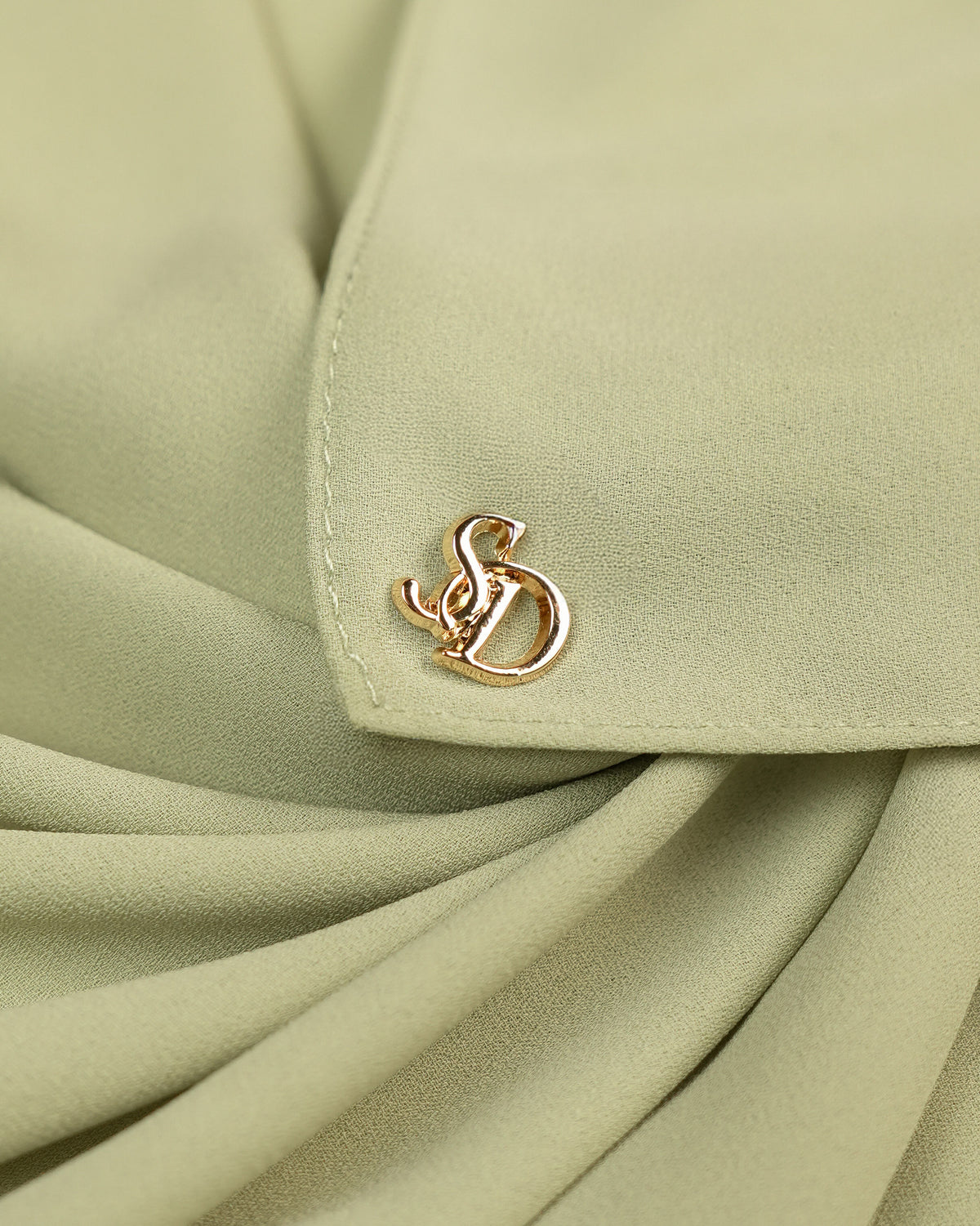 LUNA SHAWL - MINT GREEN | FLOWY TUDUNG