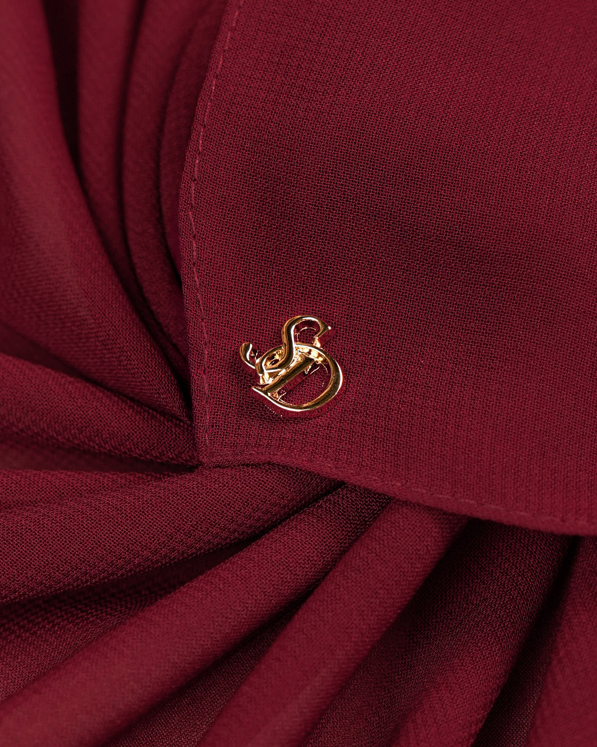 AYU BAWAL - BURGUNDY | LIGHTWEIGHT SQUARE BAWAL