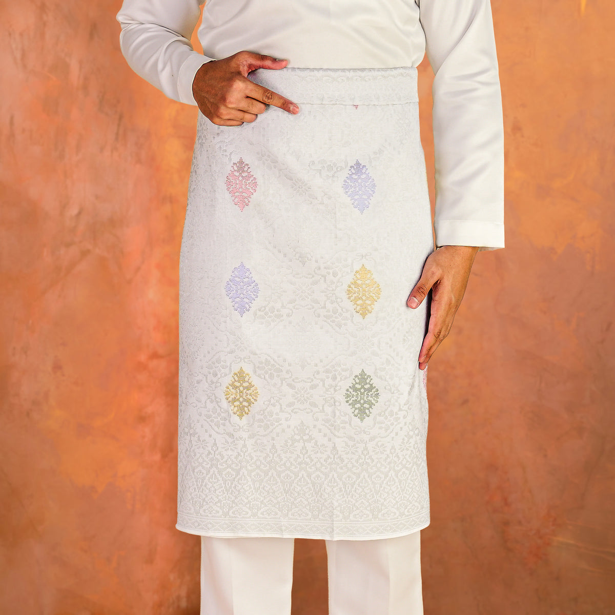 OFF WHITE SILVER - MIX | Dato' Handmade