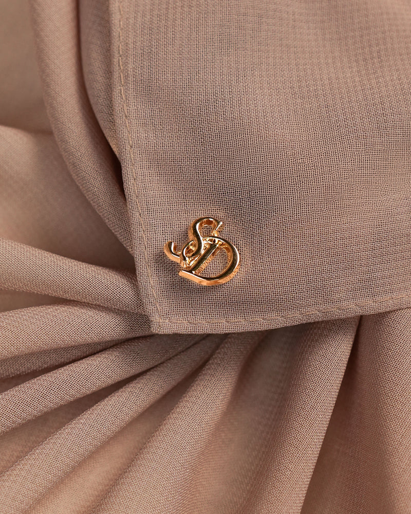 AYU BAWAL - ASH BROWN | LIGHTWEIGHT SQUARE BAWAL