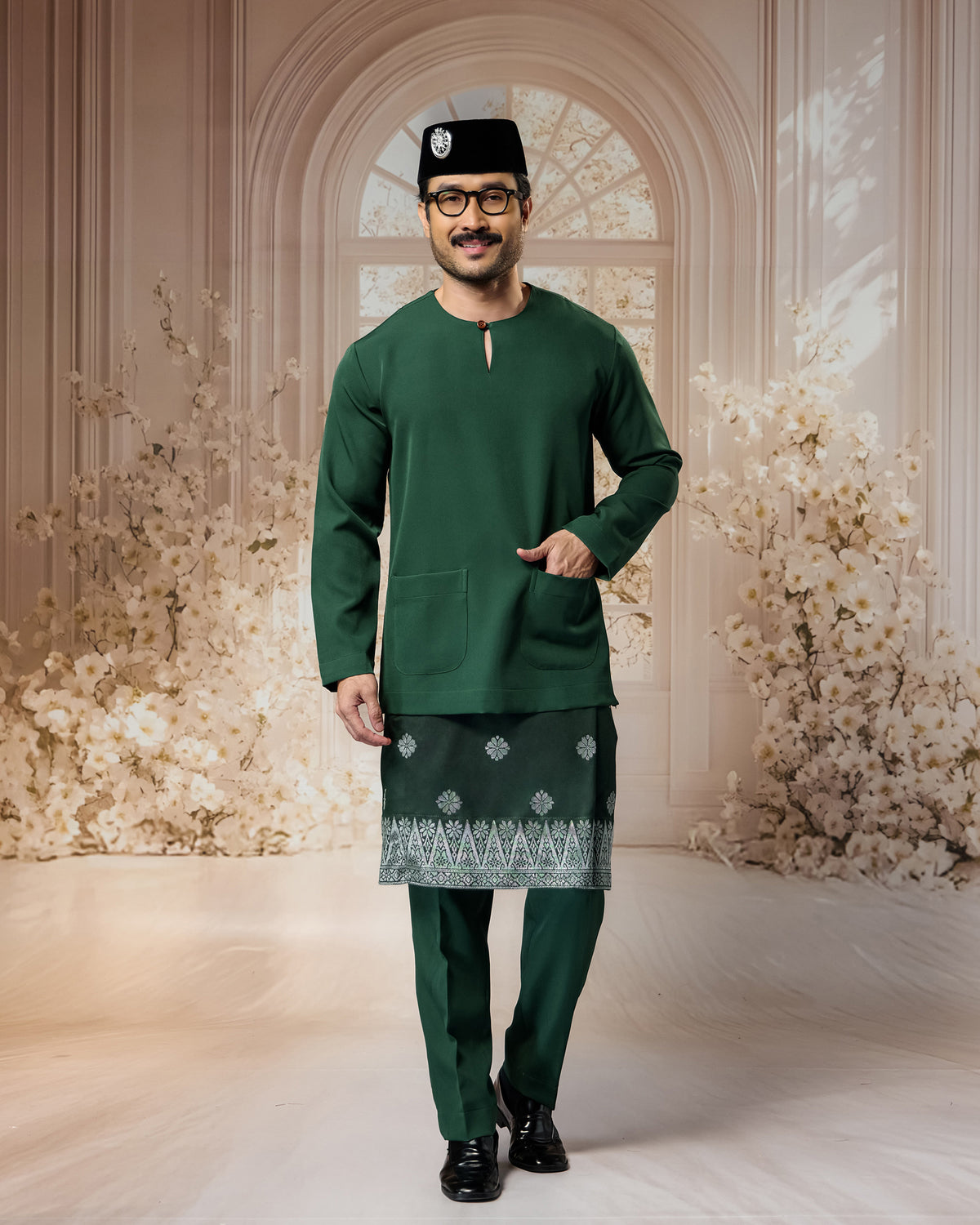 SAMPIN SETIAWAN- DARK EMERALD GREEN SILVER (ST11)