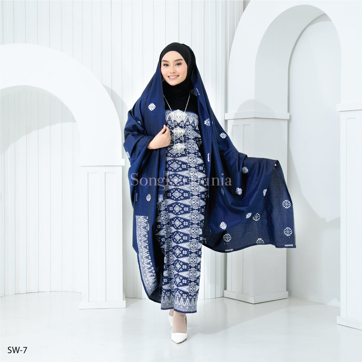 NAVY BLUE - SILVER (SW-7) | MELATI