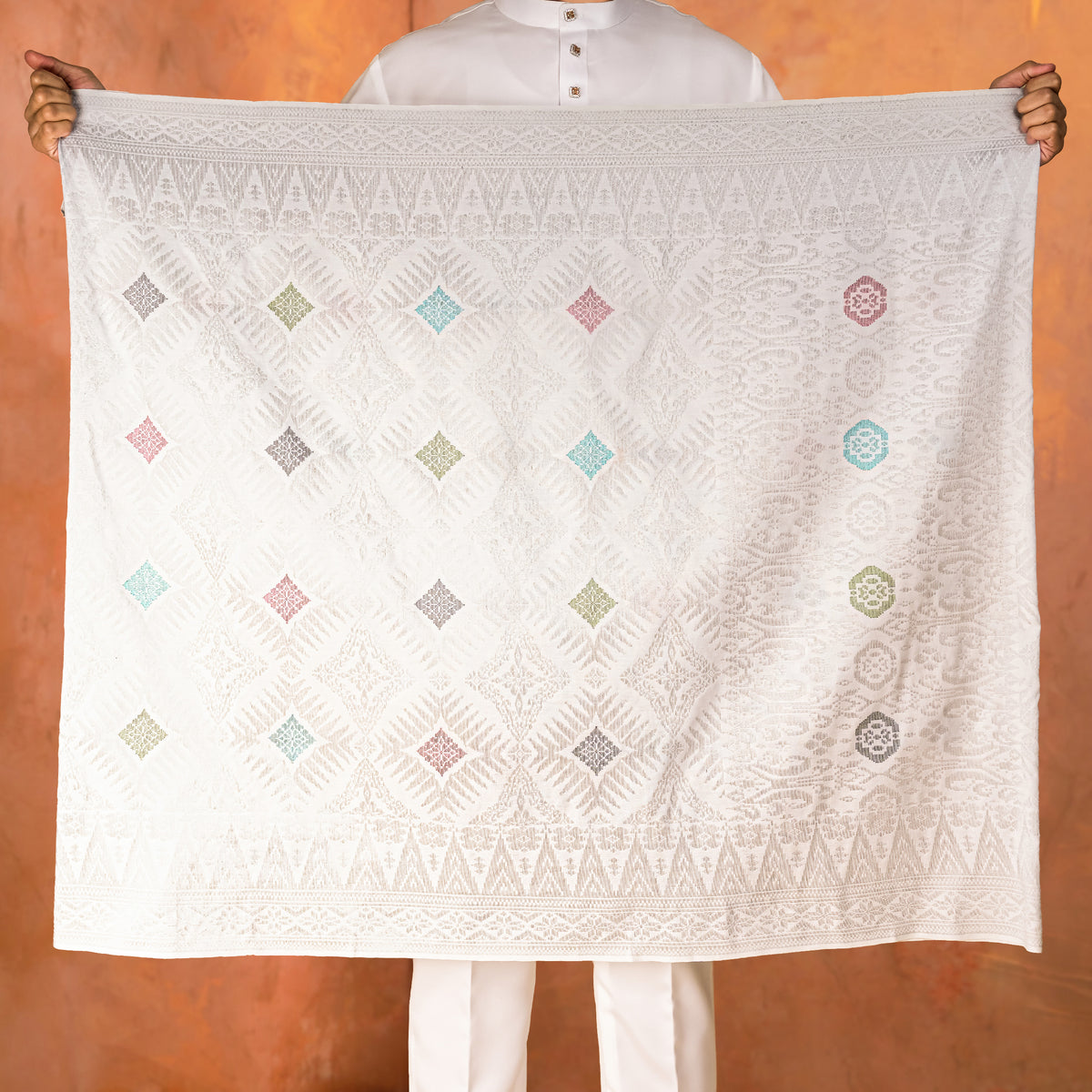 OFF WHITE SILVER - MIX | Dato' Handmade (DT157)