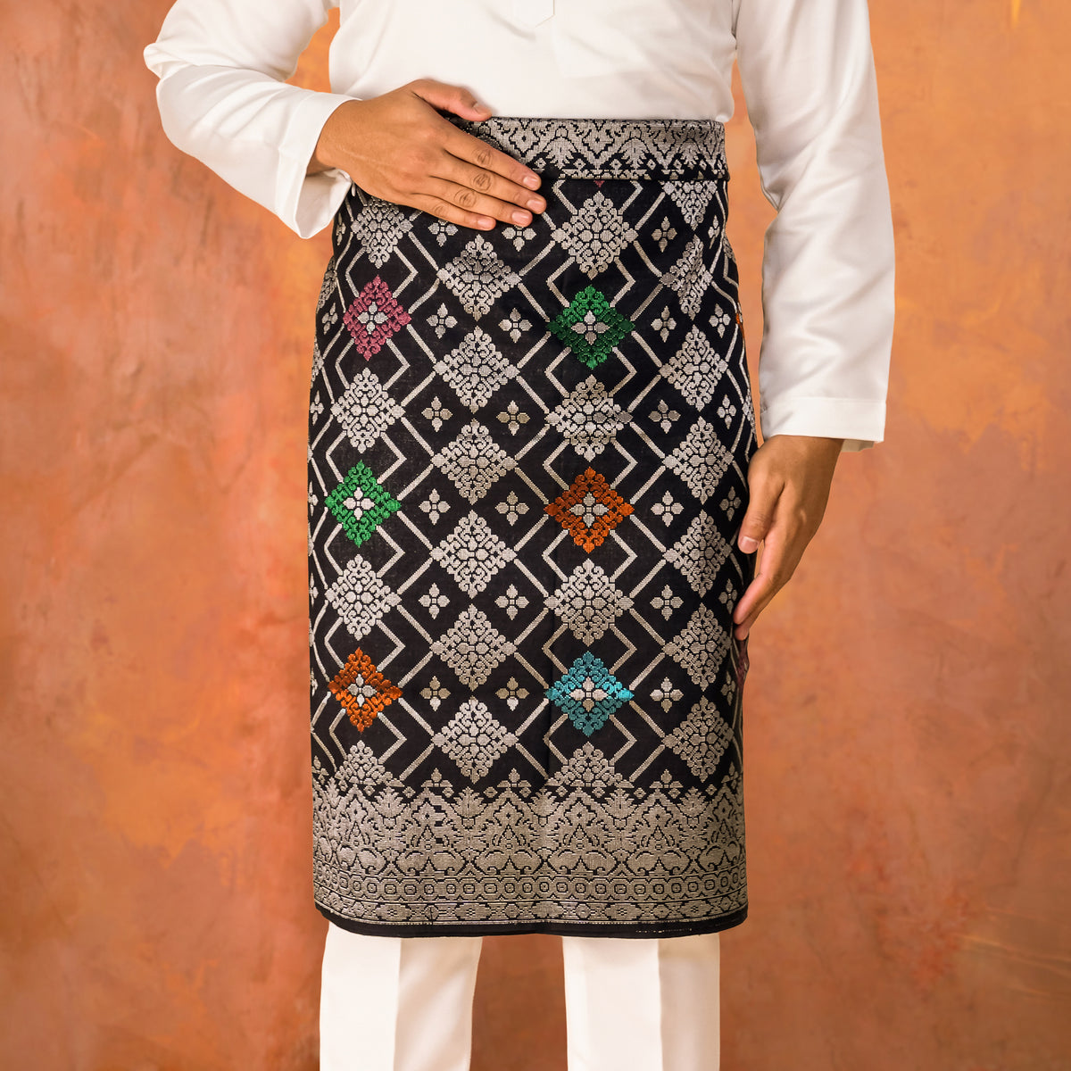 BLACK SILVER - MIX  | Dato' Handmade (DT122)