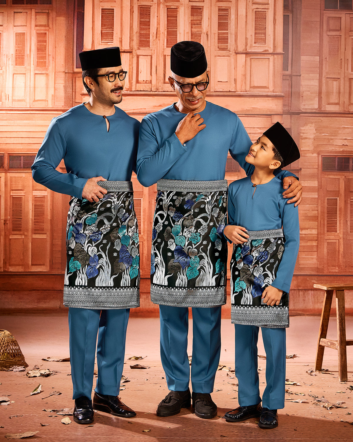 SAMPIN SIREH MAHKOTA (KIDS) - BLACK SILVER/MIX (SM04)