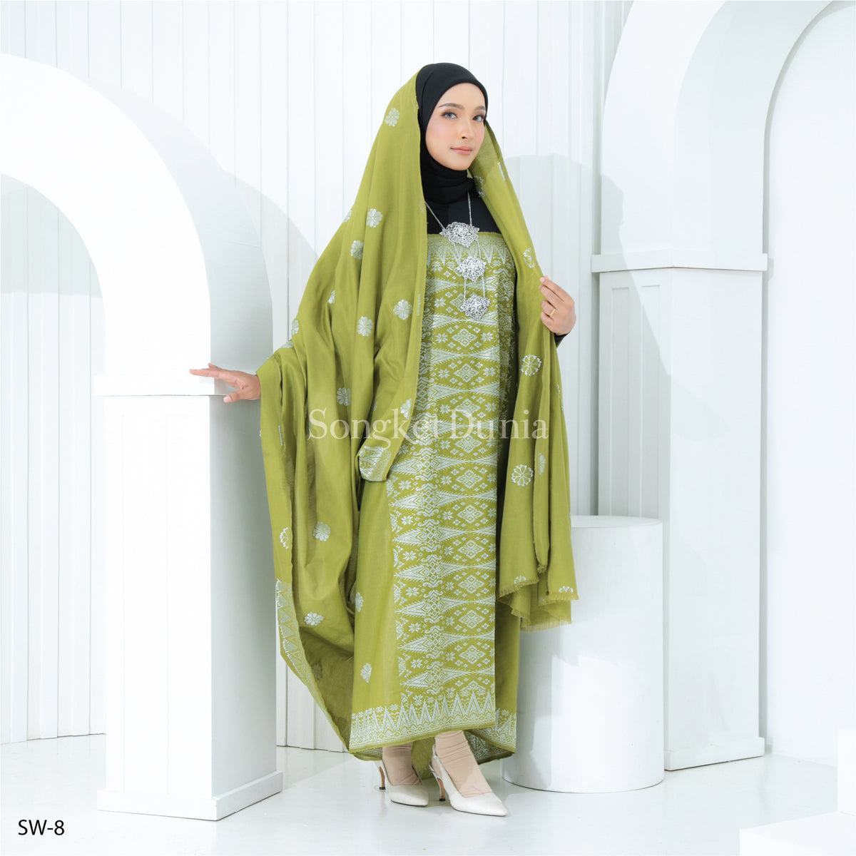 OLIVE GREEN - SILVER (SW-8) | MELATI
