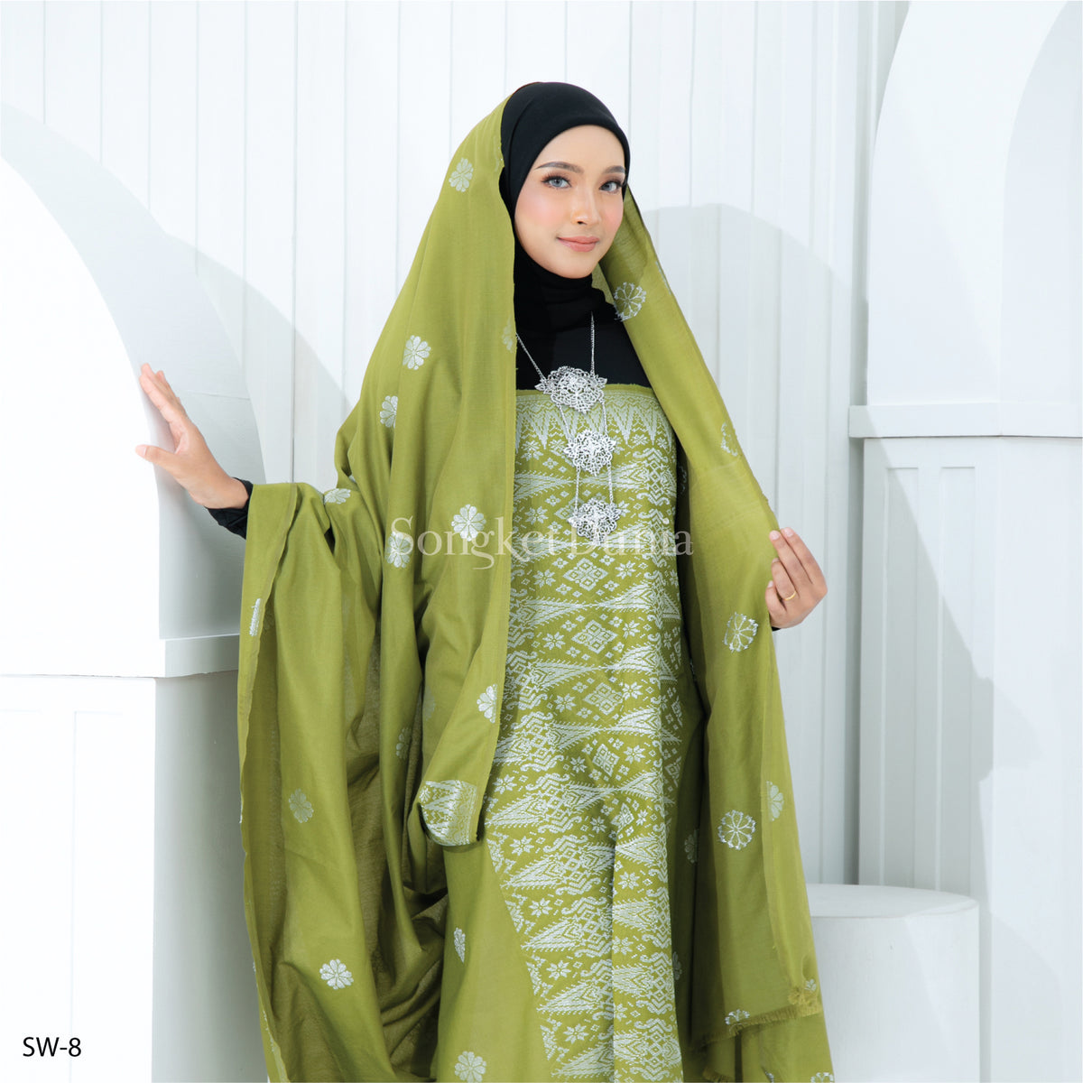 OLIVE GREEN - SILVER (SW-8) | MELATI