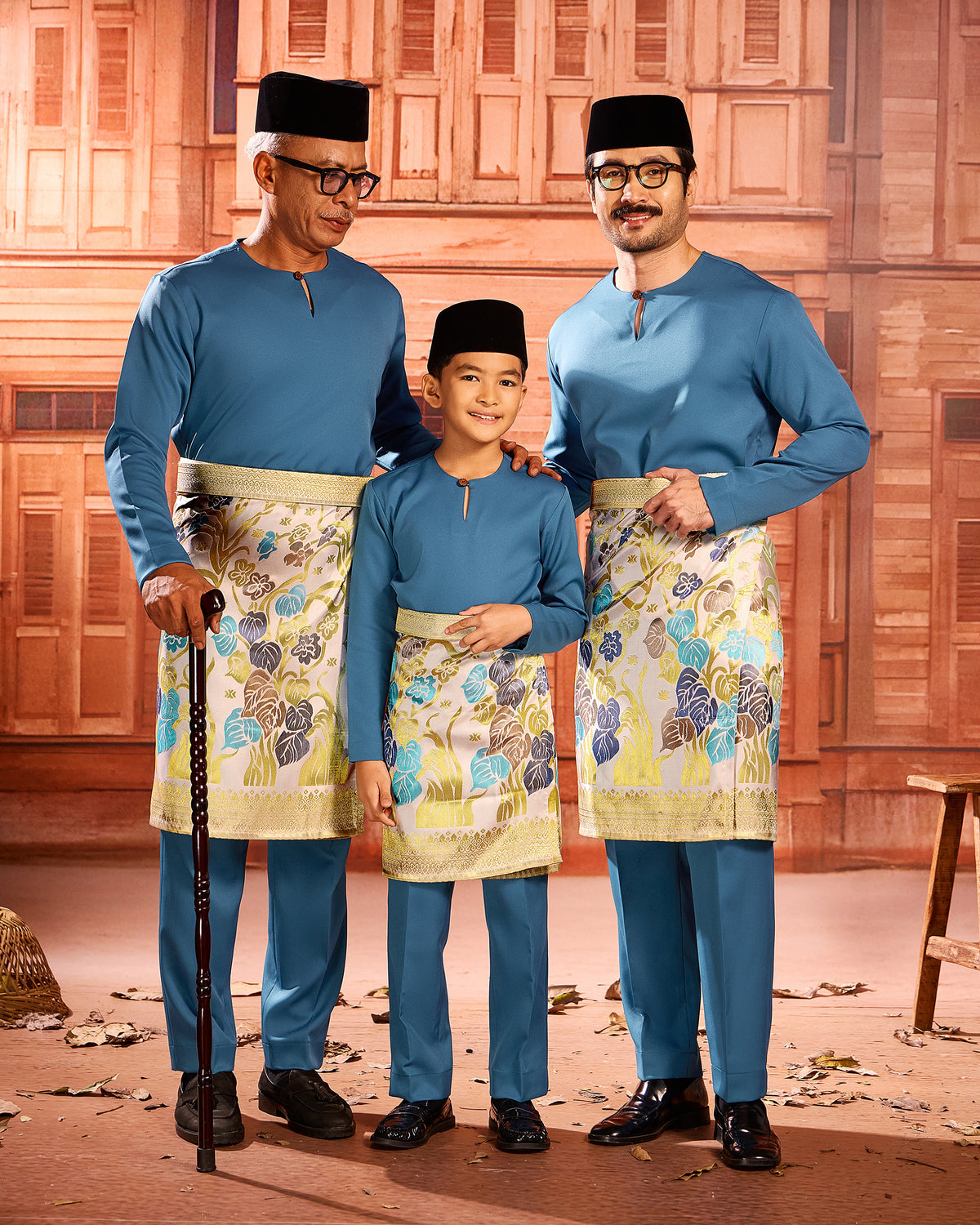 SAMPIN SIREH MAHKOTA (KIDS) - OFF WHITE/MIX (SM06)