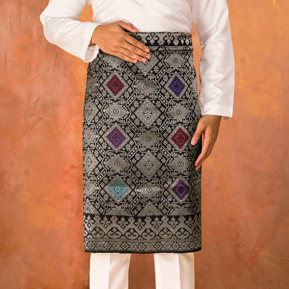 BLACK SILVER - MIX  | Dato' Handmade (DT123)