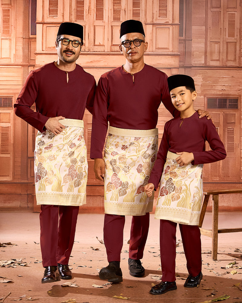 SAMPIN SIREH MAHKOTA (KIDS) - OFF WHITE/MIX (SM05)