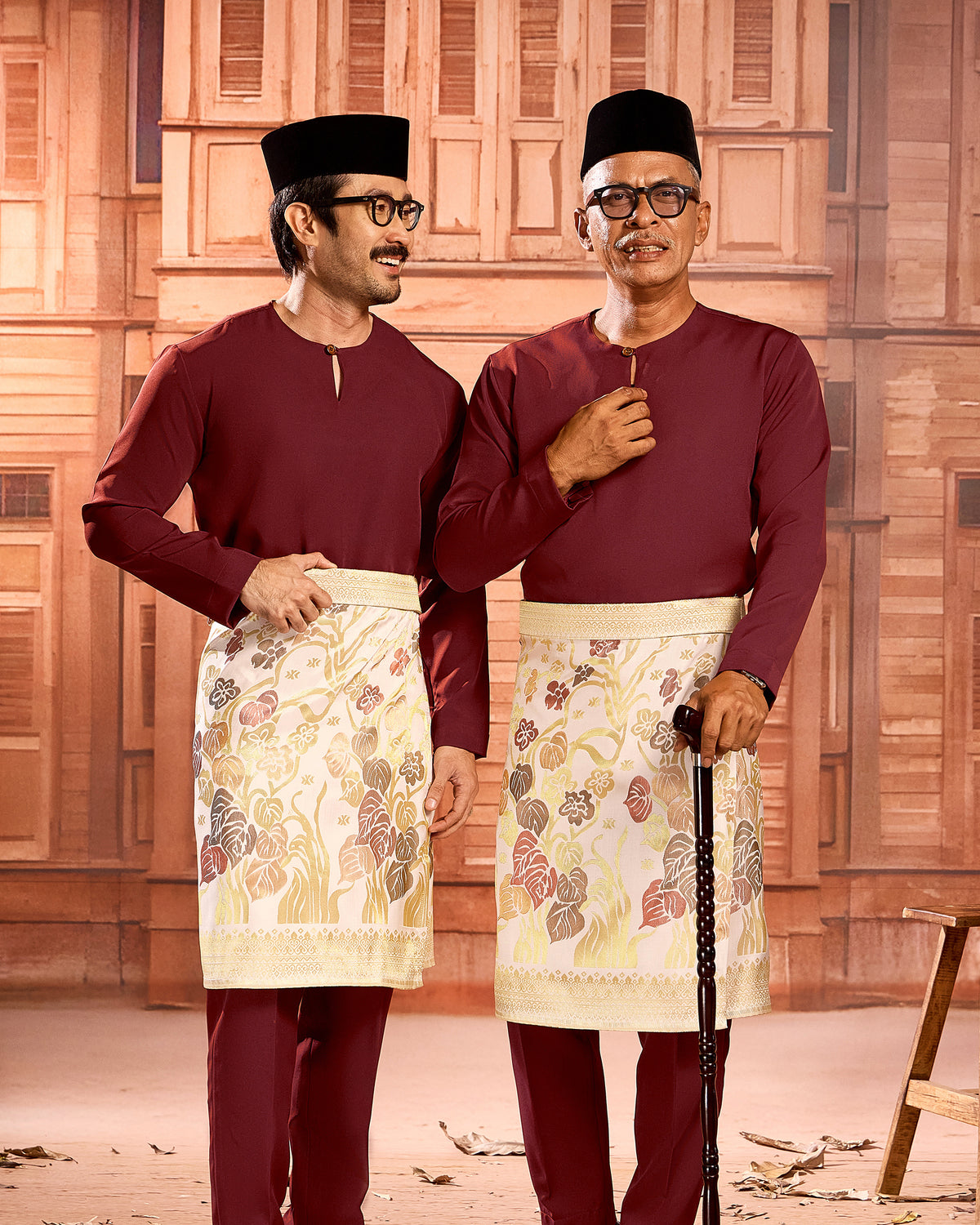 SAMPIN SIREH MAHKOTA (ADULT) - OFF WHITE/MIX (SM05)