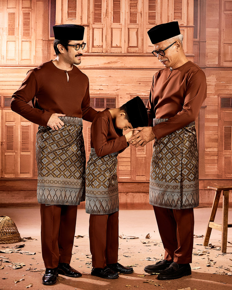 SAMPIN RA'JAH (KIDS) - BROWN/BEIGE (RJ05)