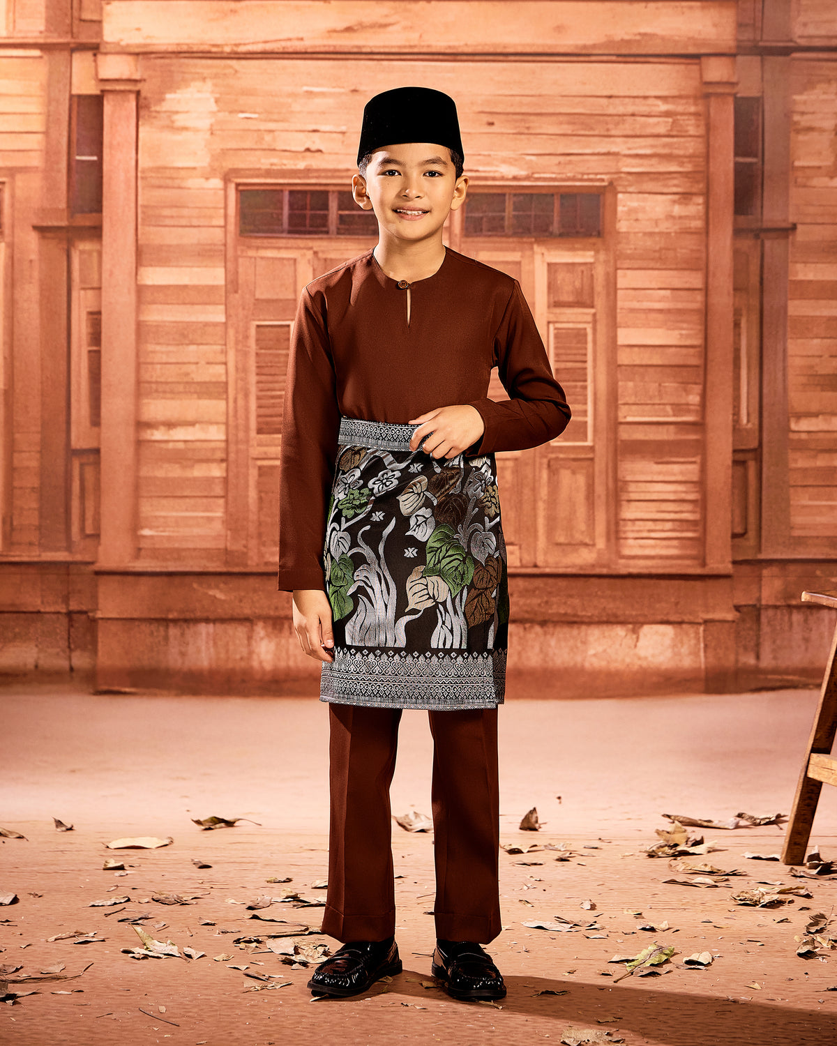 SAMPIN SIREH MAHKOTA (KIDS) - BLACK SILVER/MIX (SM03)