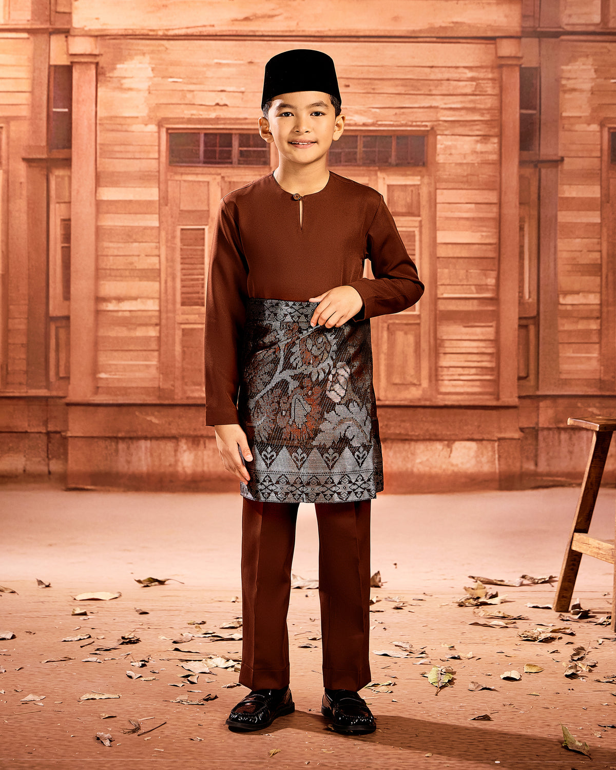 INSTANT MAJESTIK (KIDS) | BLACK SILVER/BROWN (MJ05)