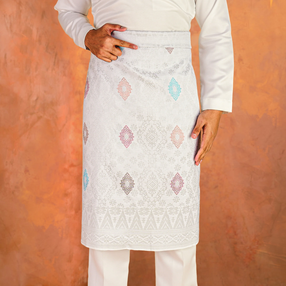 OFF WHITE SILVER - MIX | Dato' Handmade
