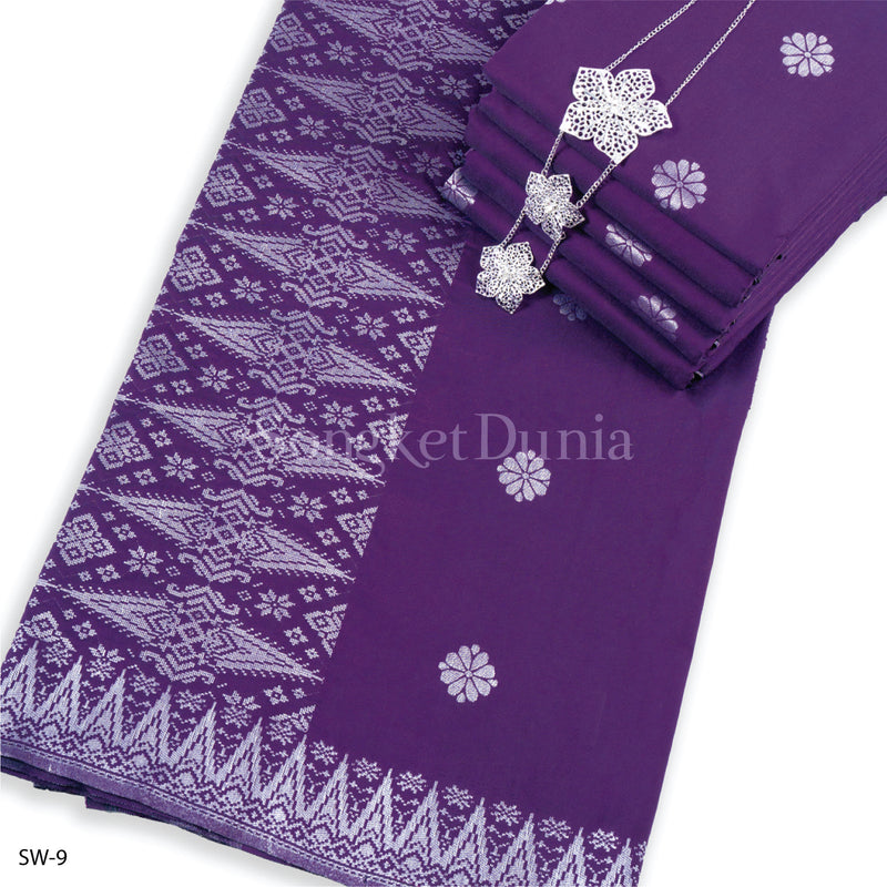PURPLE - SILVER (SW-9) | MELATI