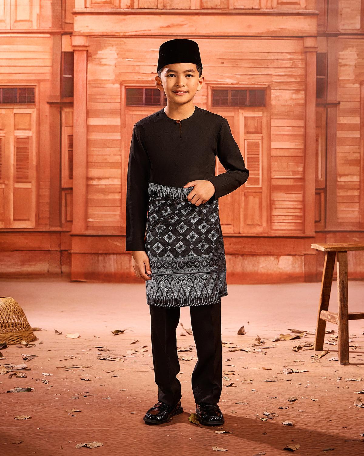 SAMPIN RA'JAH (KIDS) - BLACK SILVER (RJ03)