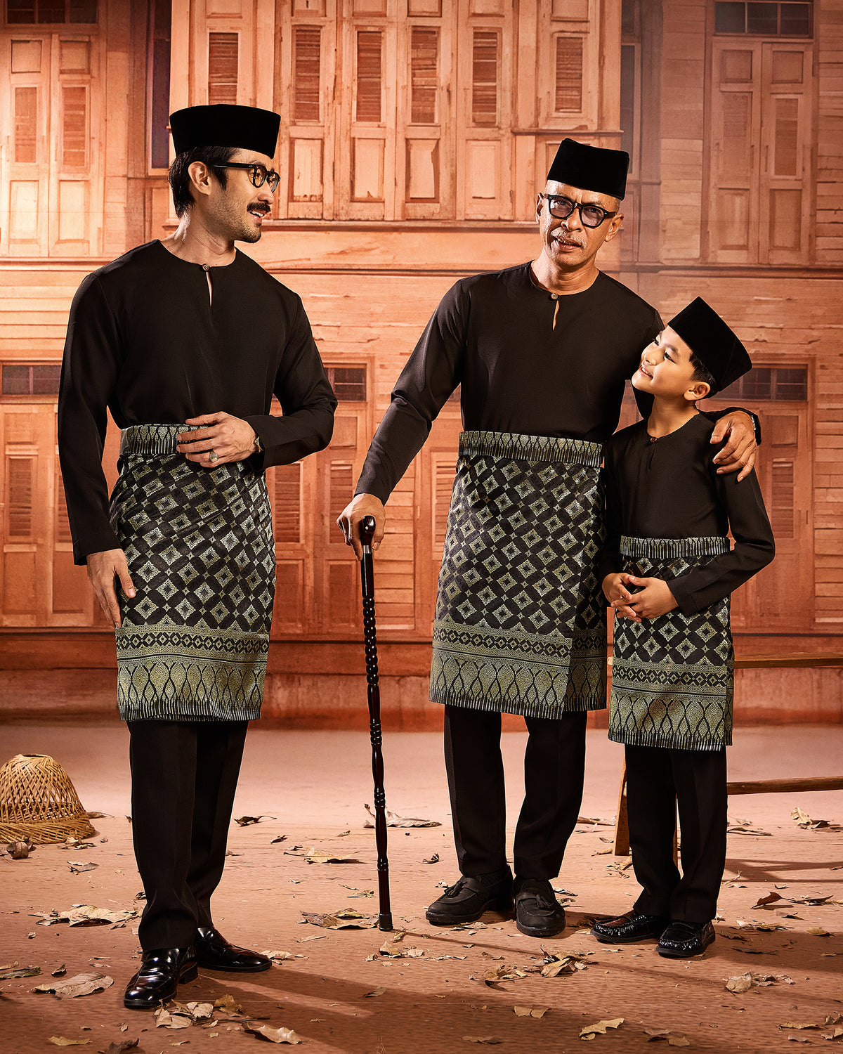 SAMPIN RA'JAH (KIDS) - BLACK GOLD (RJ02)