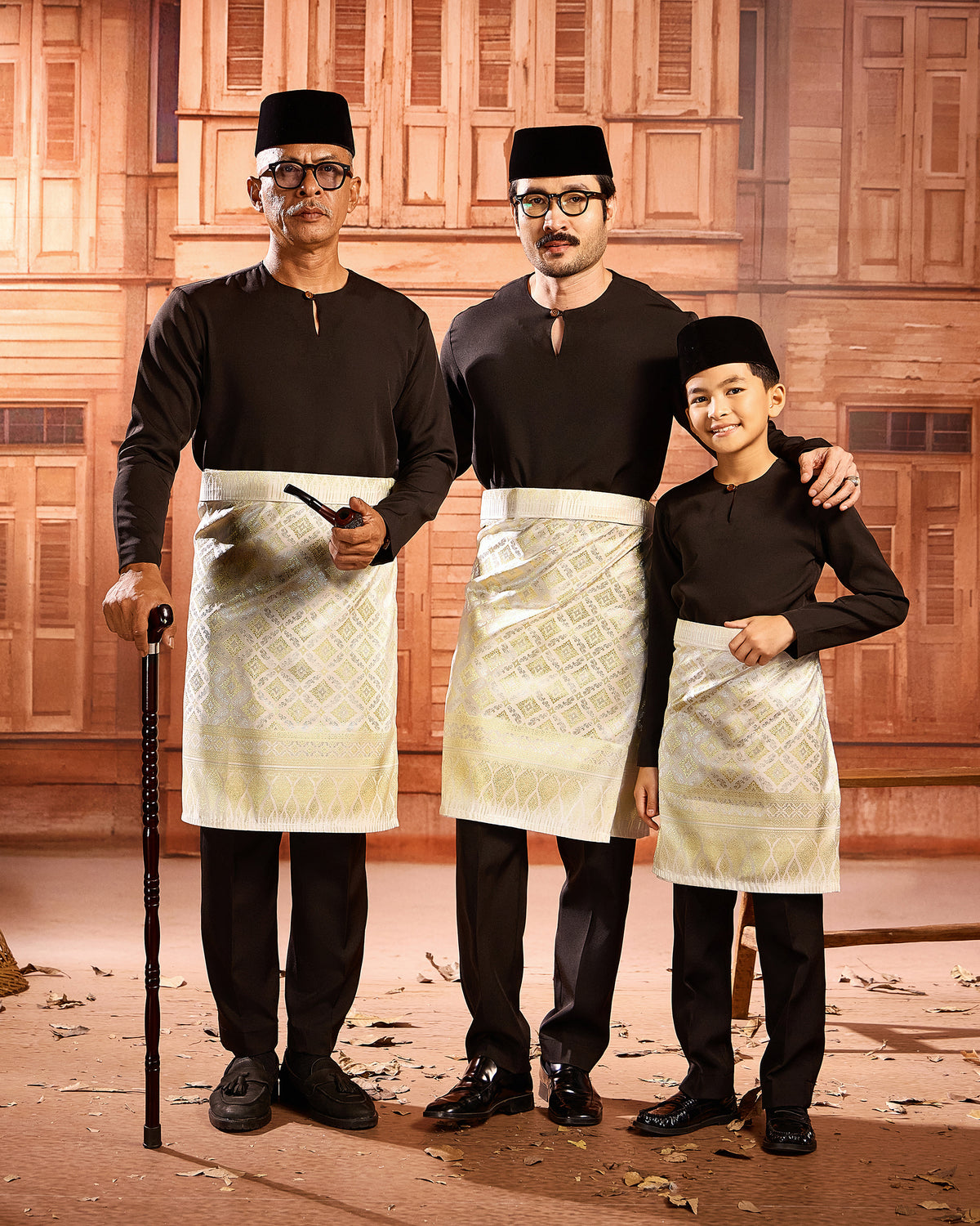 SAMPIN RA'JAH (KIDS) - WHITE GOLD/SILVER (RJ08)