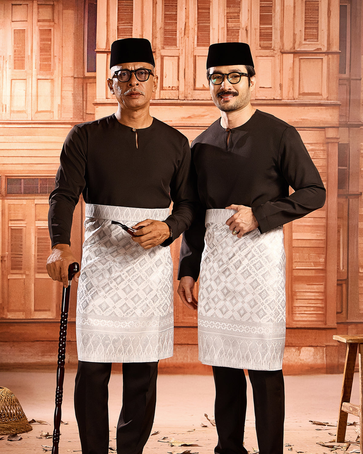 SAMPIN RA'JAH (ADULT) - WHITE SILVER (RJ09)