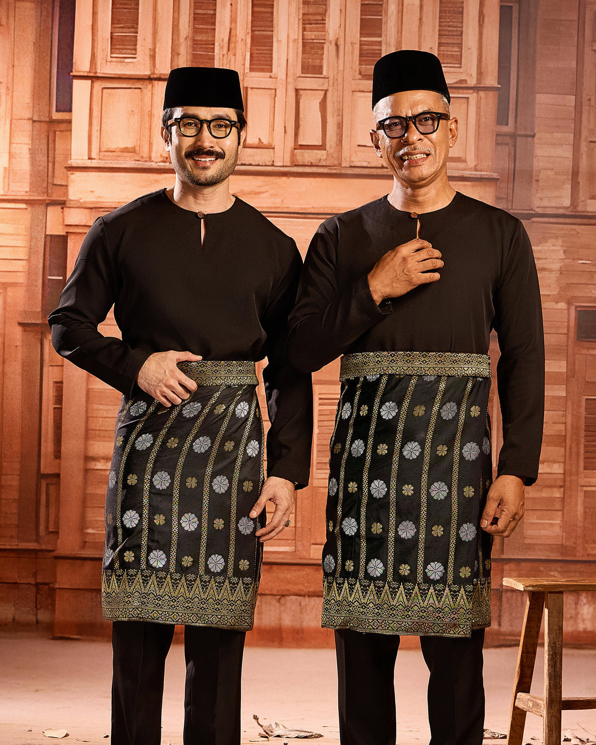 INSTANT SERI TABUR (ADULT) | Black Gold/Silver (SR06)