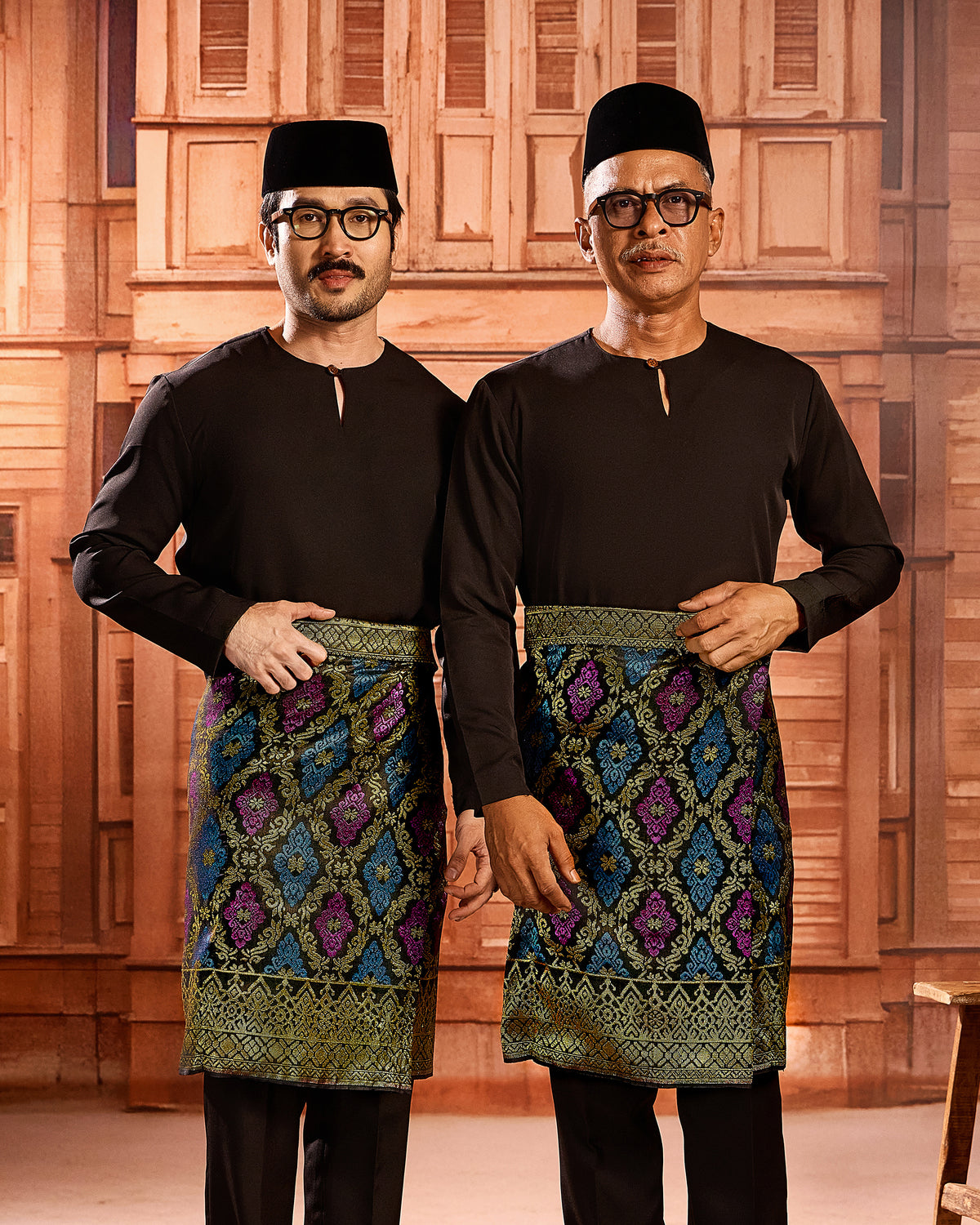 INSTANT MAJESTIK (ADULT) | BLACK GOLD PINK/TURQUOISE (MJ46)