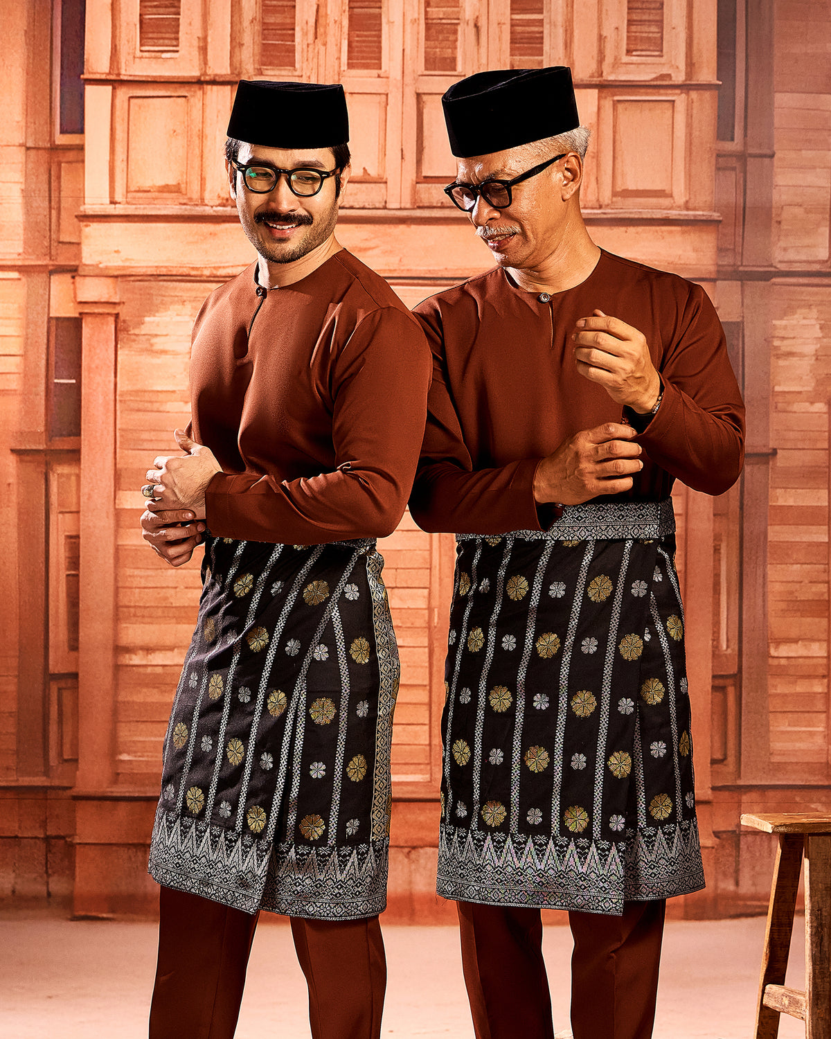 INSTANT SERI TABUR (ADULT) | Black Silver/Gold (SR05)