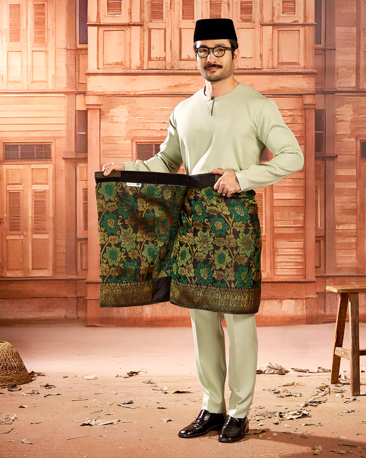 INSTANT MAJESTIK (ADULT) | BLACK GOLD/GREEN (MJ35)