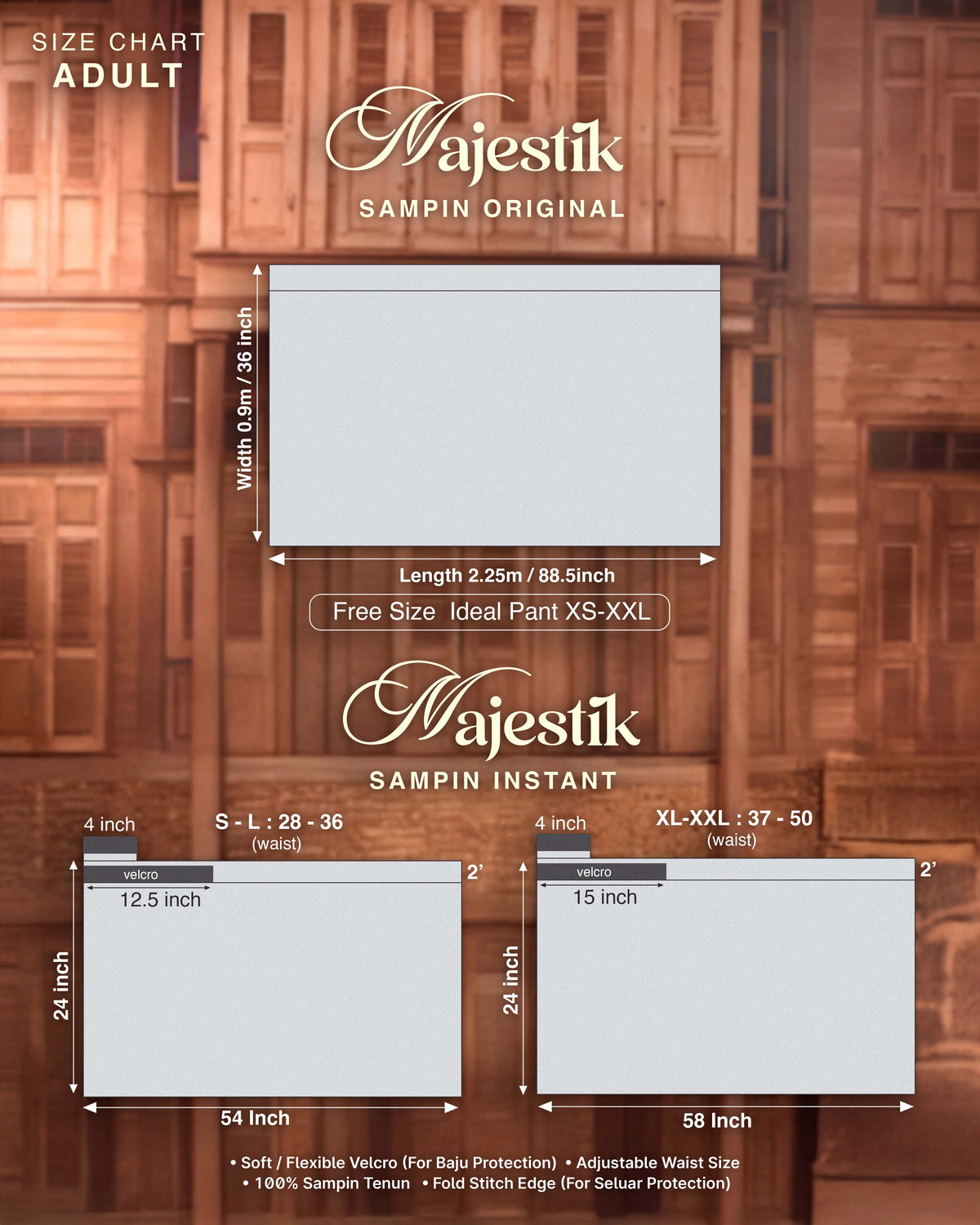 INSTANT MAJESTIK (ADULT) | BLACK GOLD/TURQUOISE (MJ01)