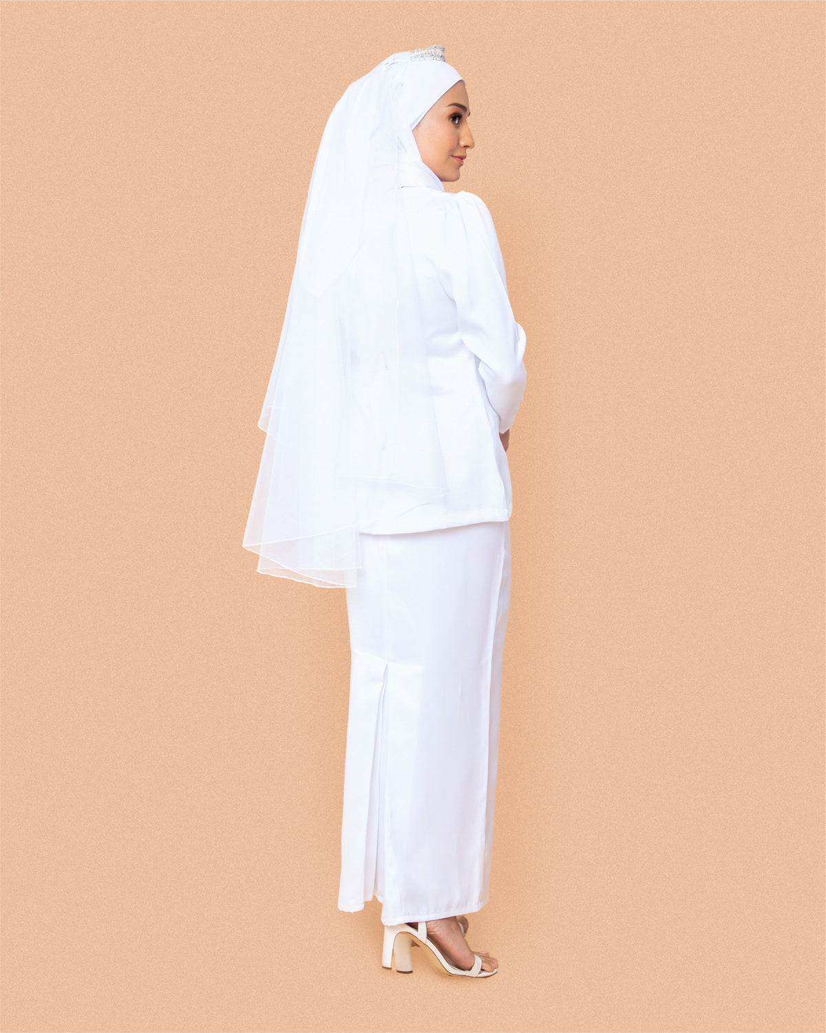 CLEARANCE | AINA KURUNG NIKAH - WHITE
