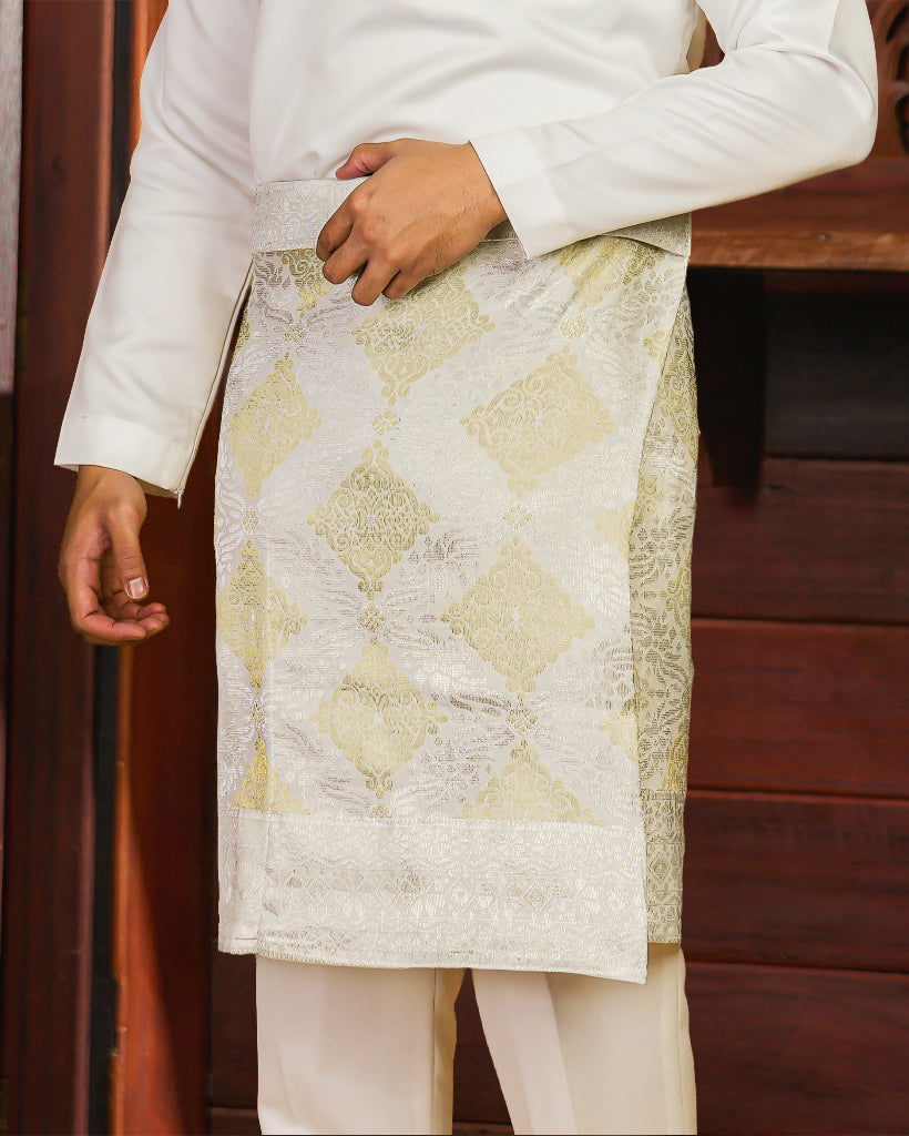 SAMPIN INSTANT ADIKARA (ADULT) - WHITE SILVER-GOLD(AK67)