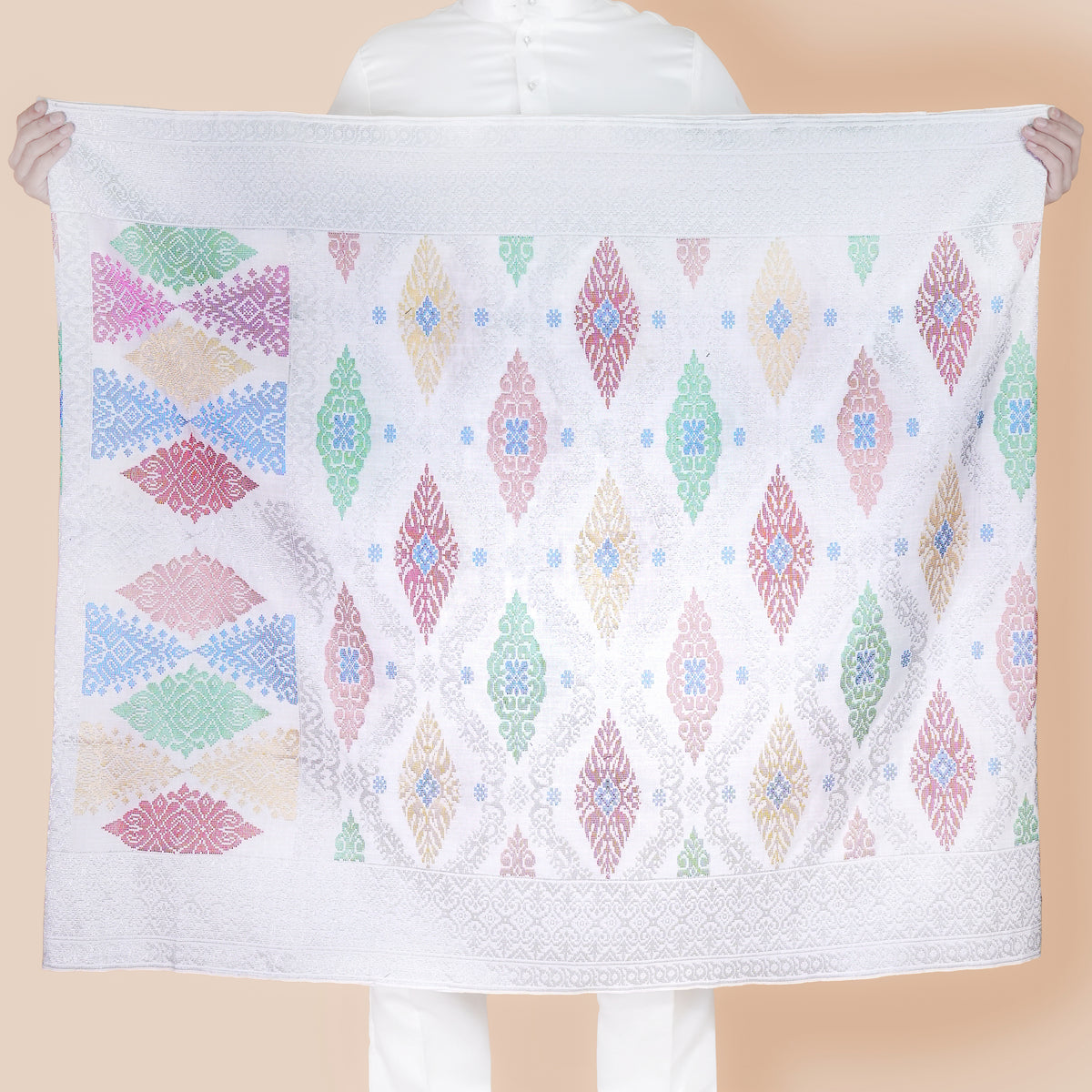 WHITE - SILVER Mix | Royal Handmade