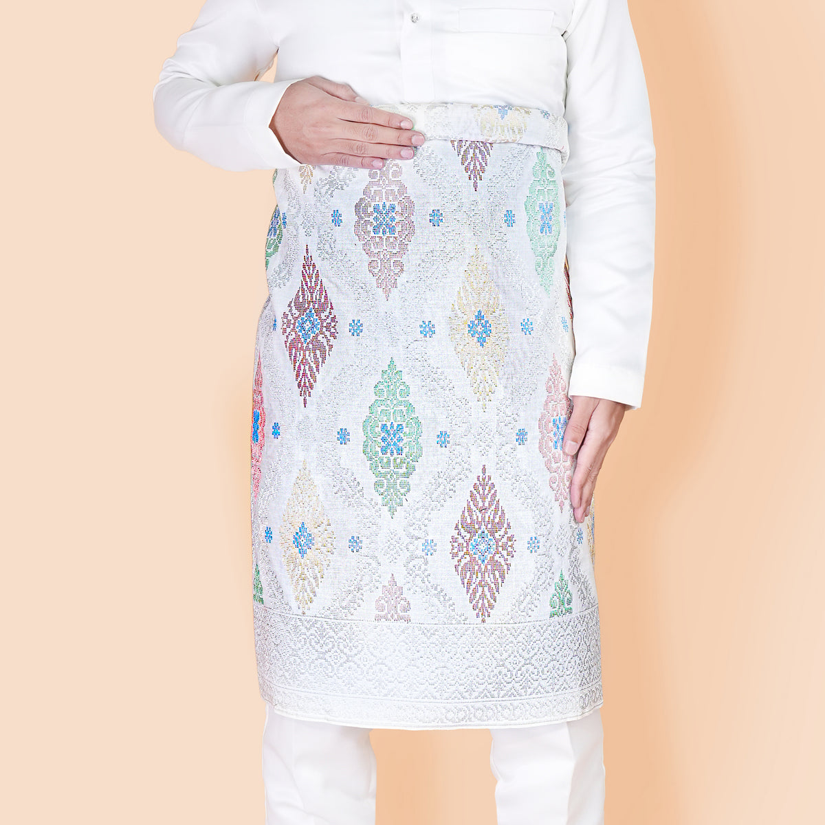 WHITE - SILVER Mix | Royal Handmade