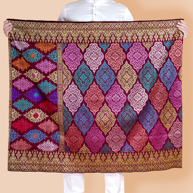 MAROON - GOLD Mix | Royal Handmade