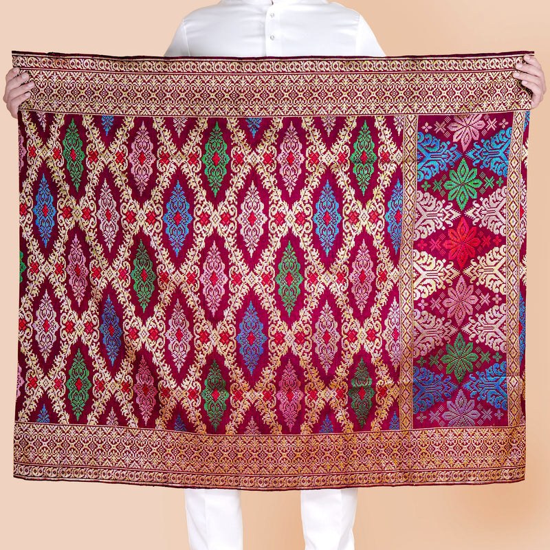 MAROON - GOLD Mix | Royal Handmade