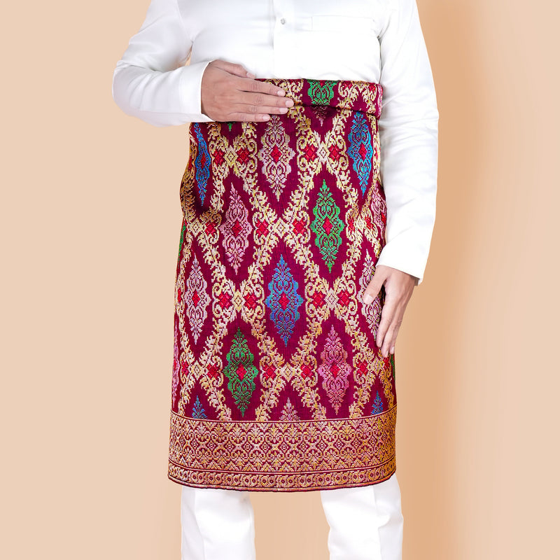 MAROON - GOLD Mix | Royal Handmade