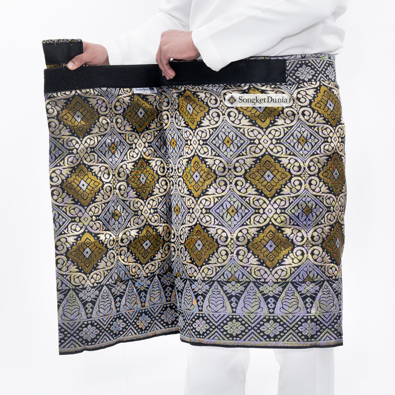 SAMPIN ASLI INSTANT - Black Silver - Gold (TM170) - Majestic