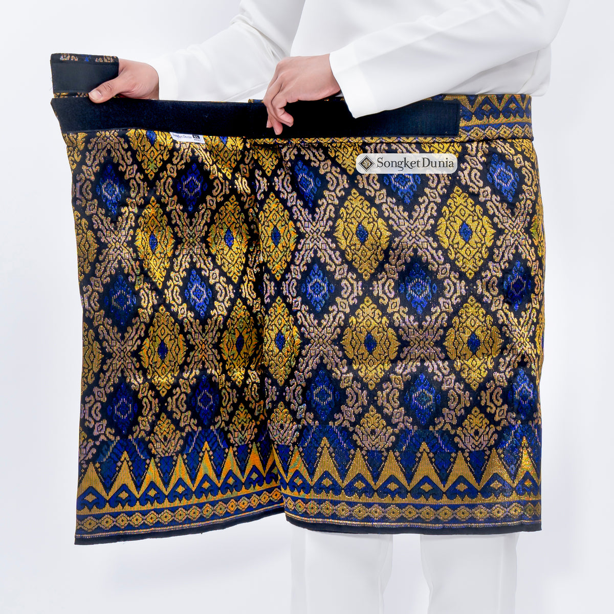 SAMPIN ASLI INSTANT - Black GOLD - Royal Blue (TM173) - Majestic