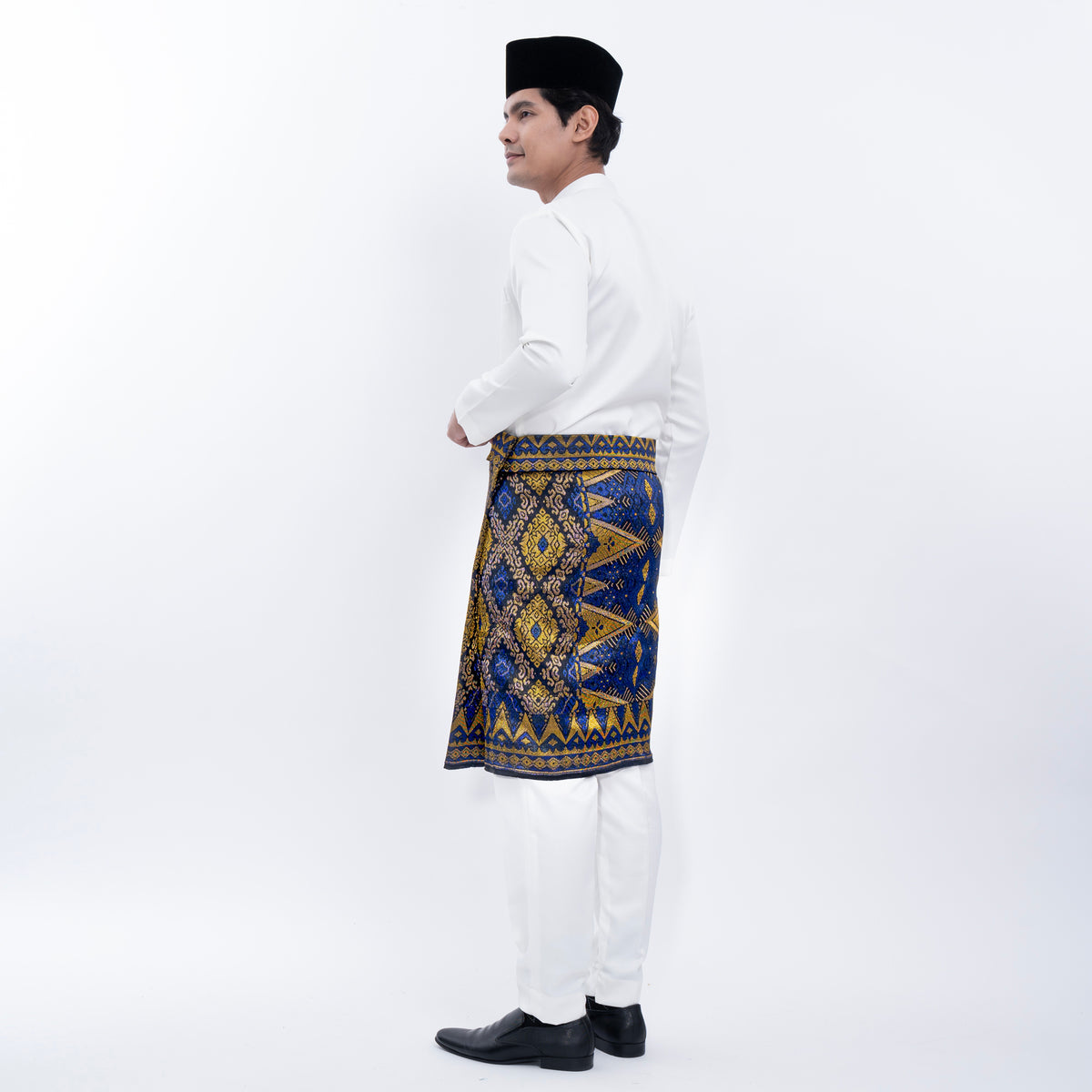 SAMPIN ASLI INSTANT - Black GOLD - Royal Blue (TM173) - Majestic