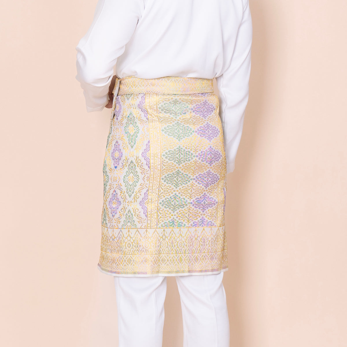 MAJESTIC INSTANT | White Gold - Purple/Green (TM284)