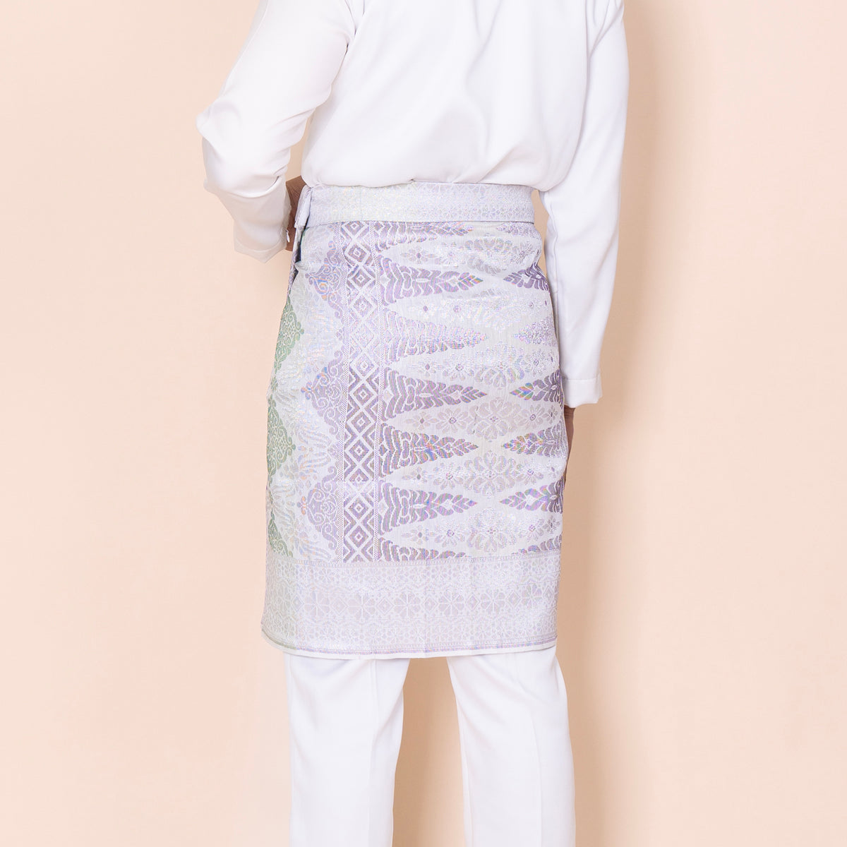 MAJESTIC INSTANT | White Silver - Purple/Green (TM293)