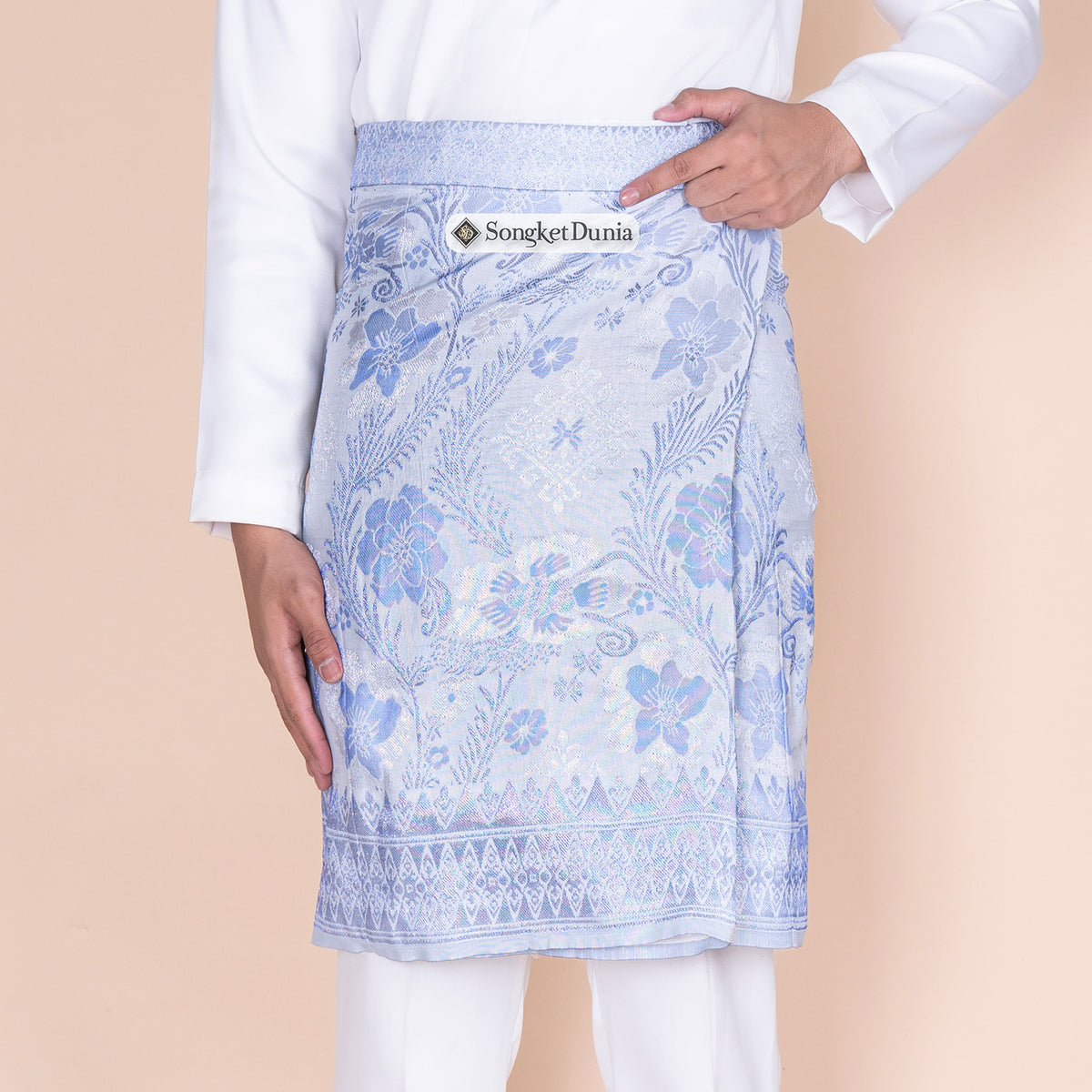 INSTANT MAJESTIC | White Silver - Blue (TM351)