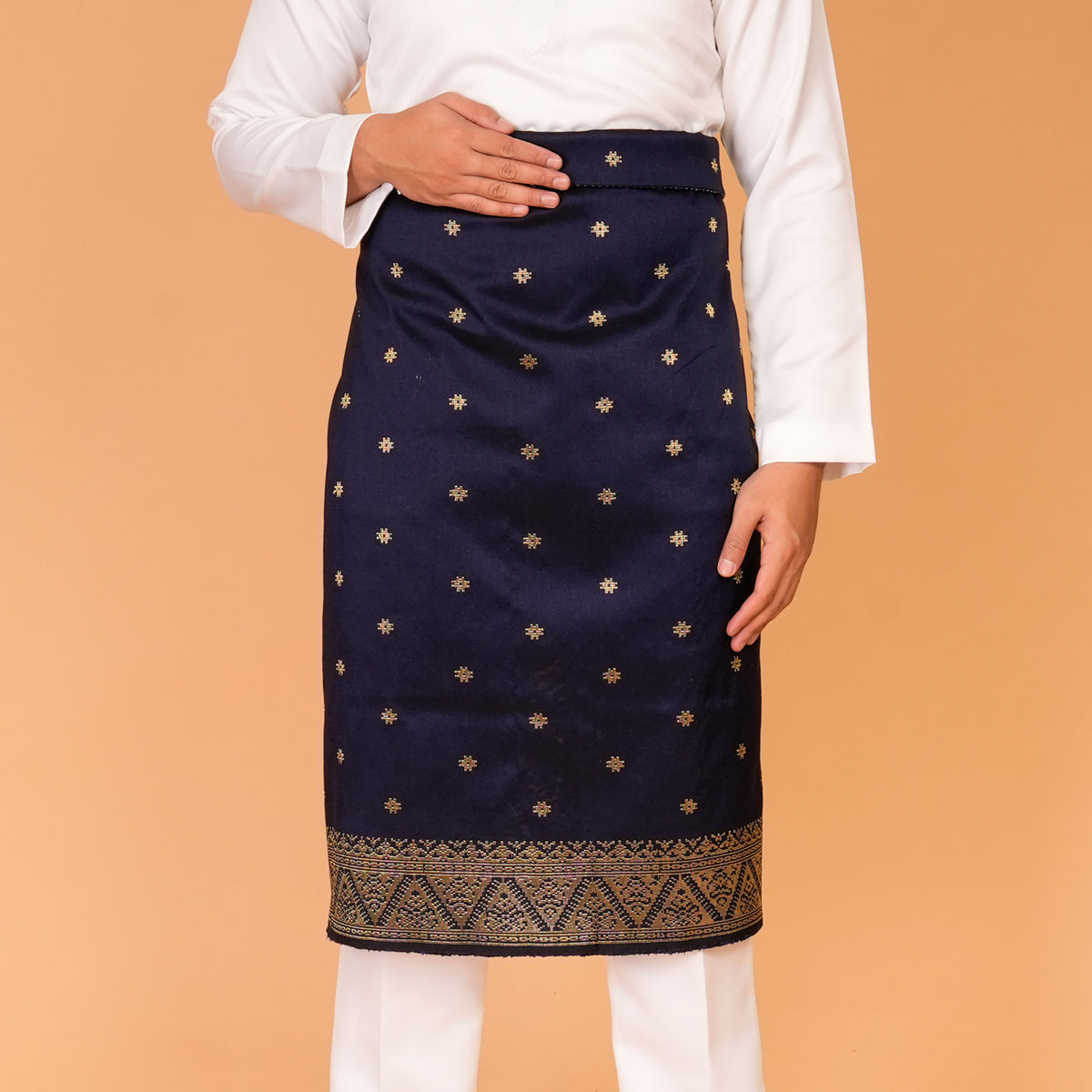 NAVY BLUE GOLD| Dato' Handmade